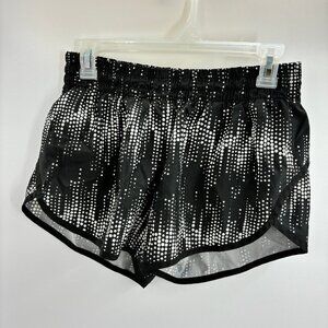 Danskin Now Women's Activewear Shorts Black White S Polyester